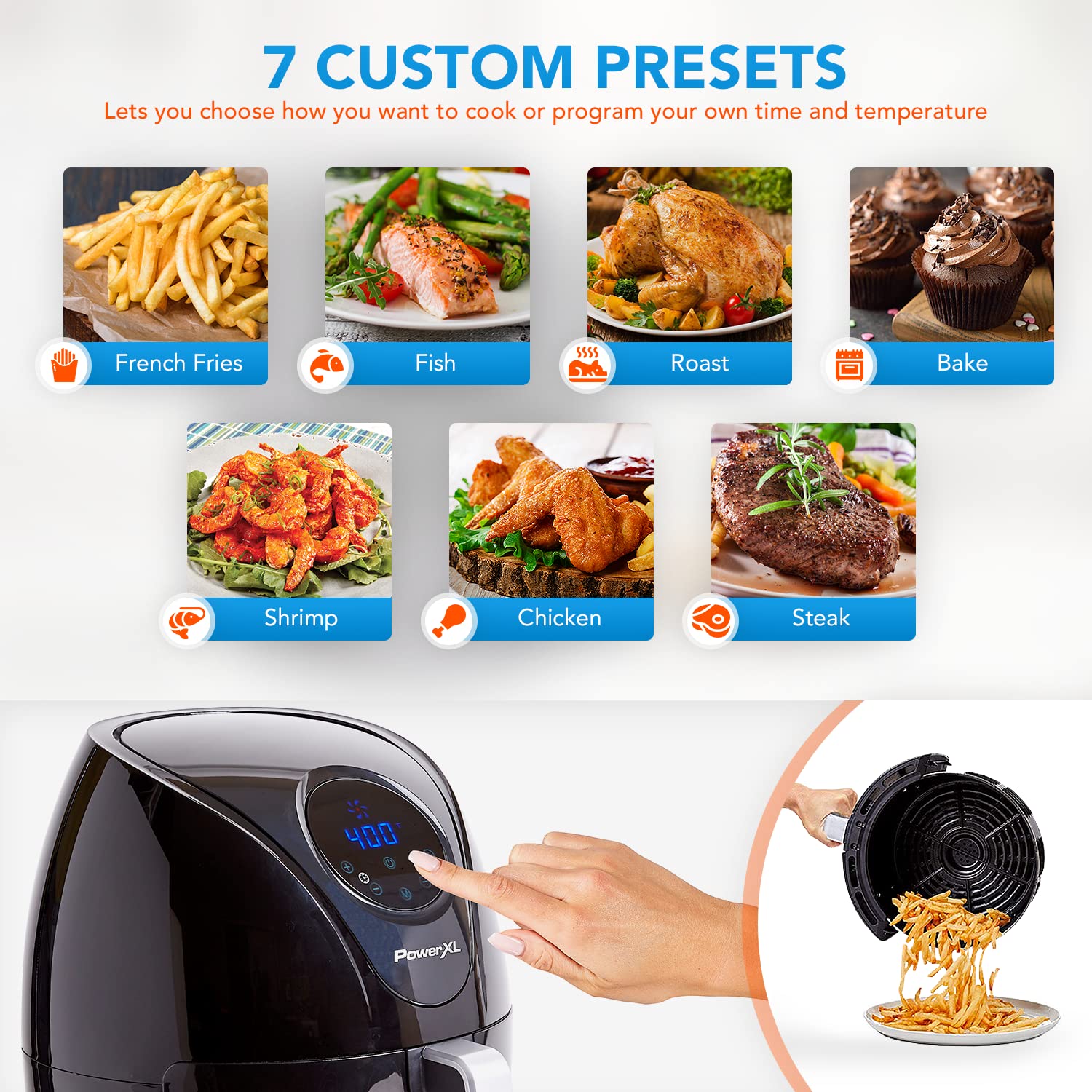 PowerXL 7QT Air Fryer Maxx Classic