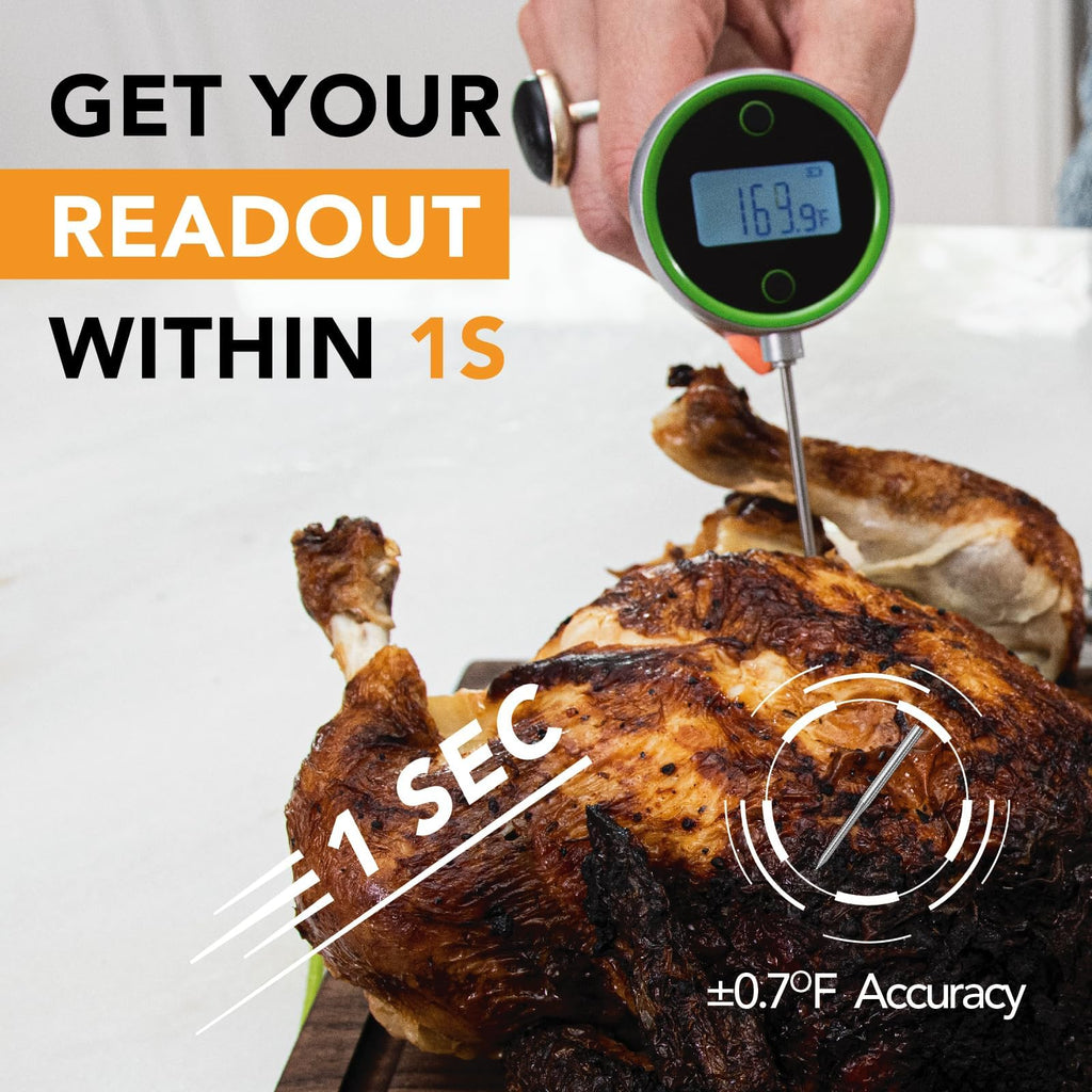 Pocket Pro 1-Second Instant Read Meat Thermometer
