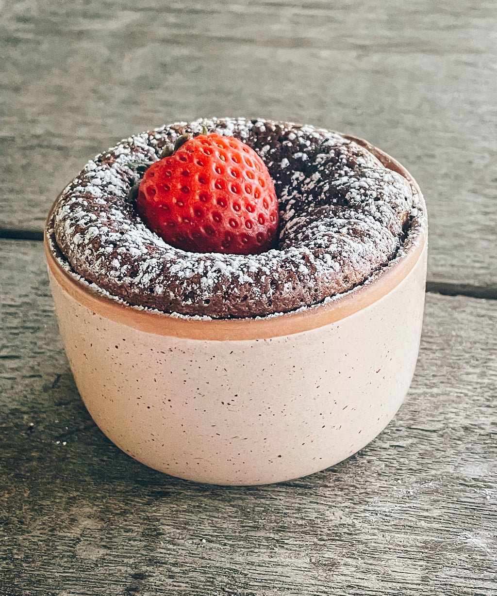 Mora 6oz Ceramic Ramekins, Set of 6 - Oven Safe Baking Dishes for Pudding, Creme Brulee, Souffle, Dip, Custard, Ice Cream