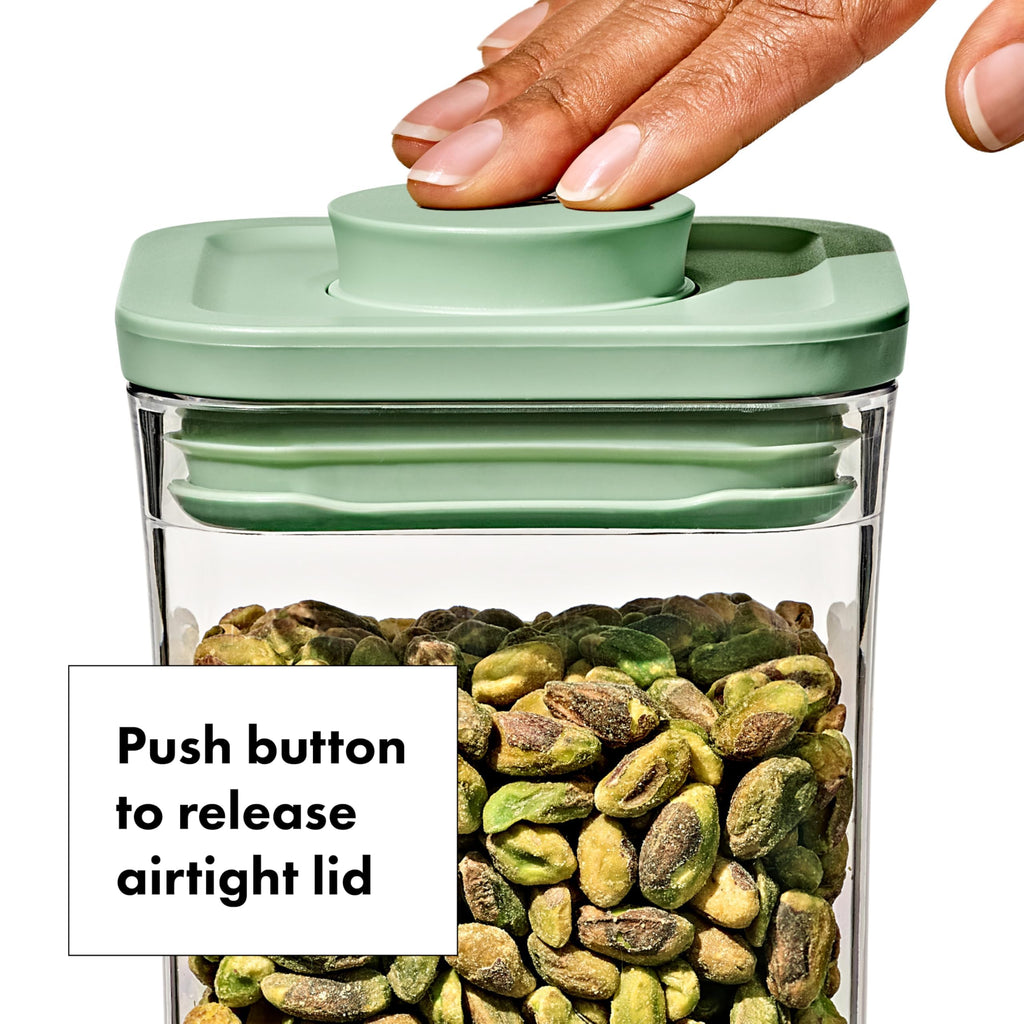 OXO Good Grips 3-Piece POP Container Set with Mini Scoops - Limited Edition Pistachio