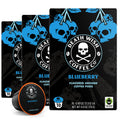 Death Wish Coffee Blueberry Single Serve Coffee Pods, Fair Trade, 30 Count