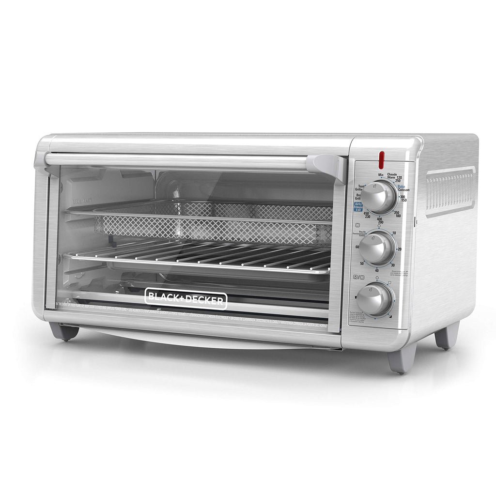 BLACK+DECKER XL 8-Slice Air Fry Toaster Oven, 5-in-1