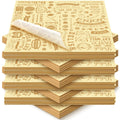 Outus 600 Pcs 12 x 12 Inch Deli Wax Paper Sheets, Light Yellow