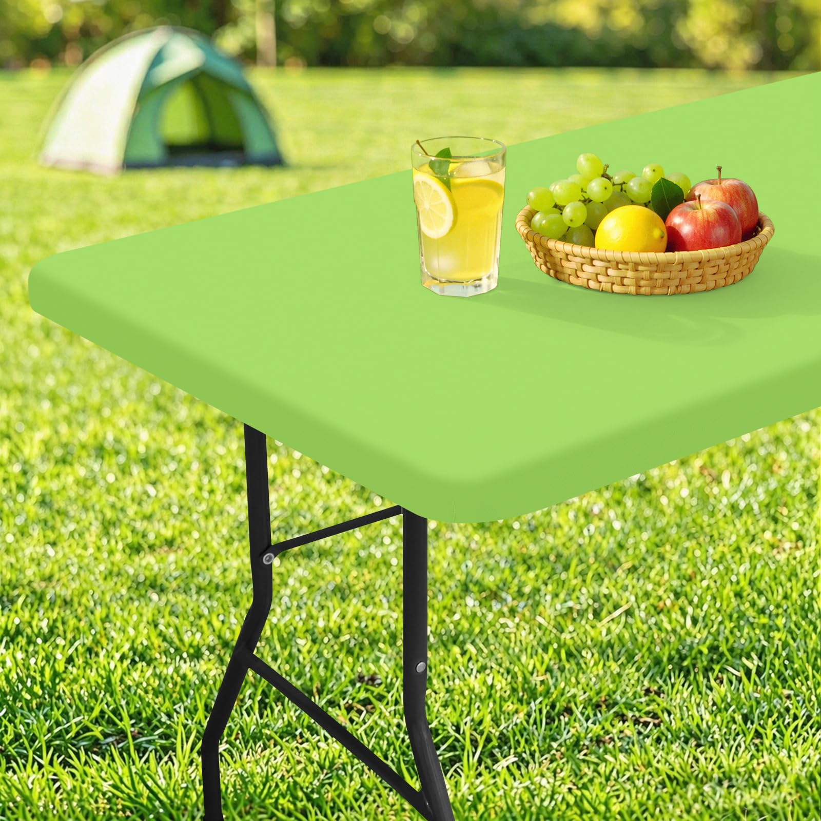 homing Rectangle Table Cloth Cover 5 Foot Elastic Fitted Tablecloth