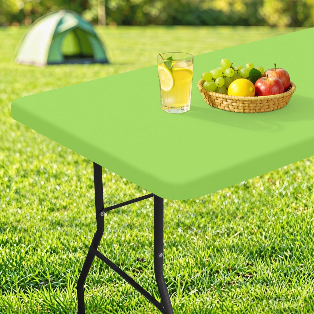 homing Rectangle Table Cloth Cover 6 Foot Elastic Fitted Tablecloth