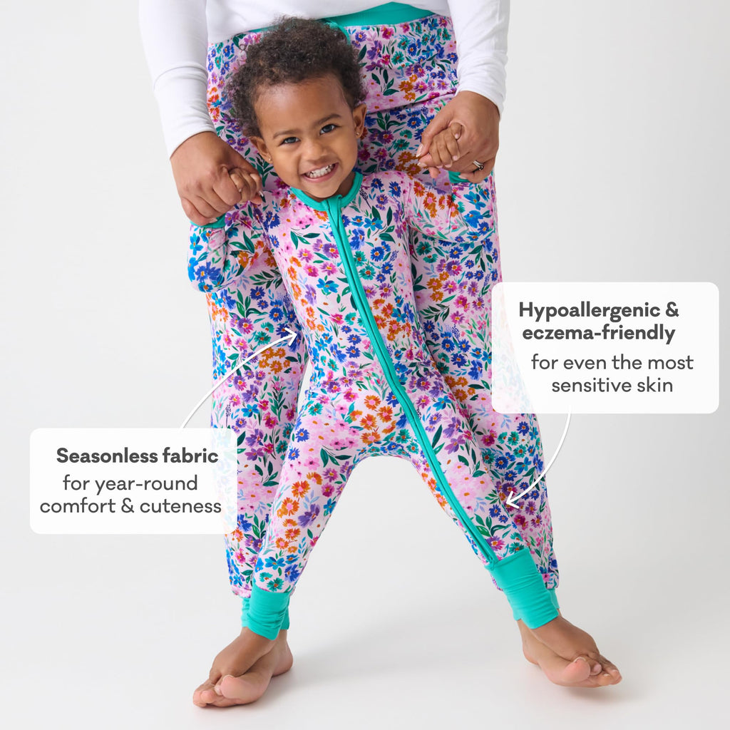 Little Sleepies Baby Pajamas, Sweet Pea, 12-18 months