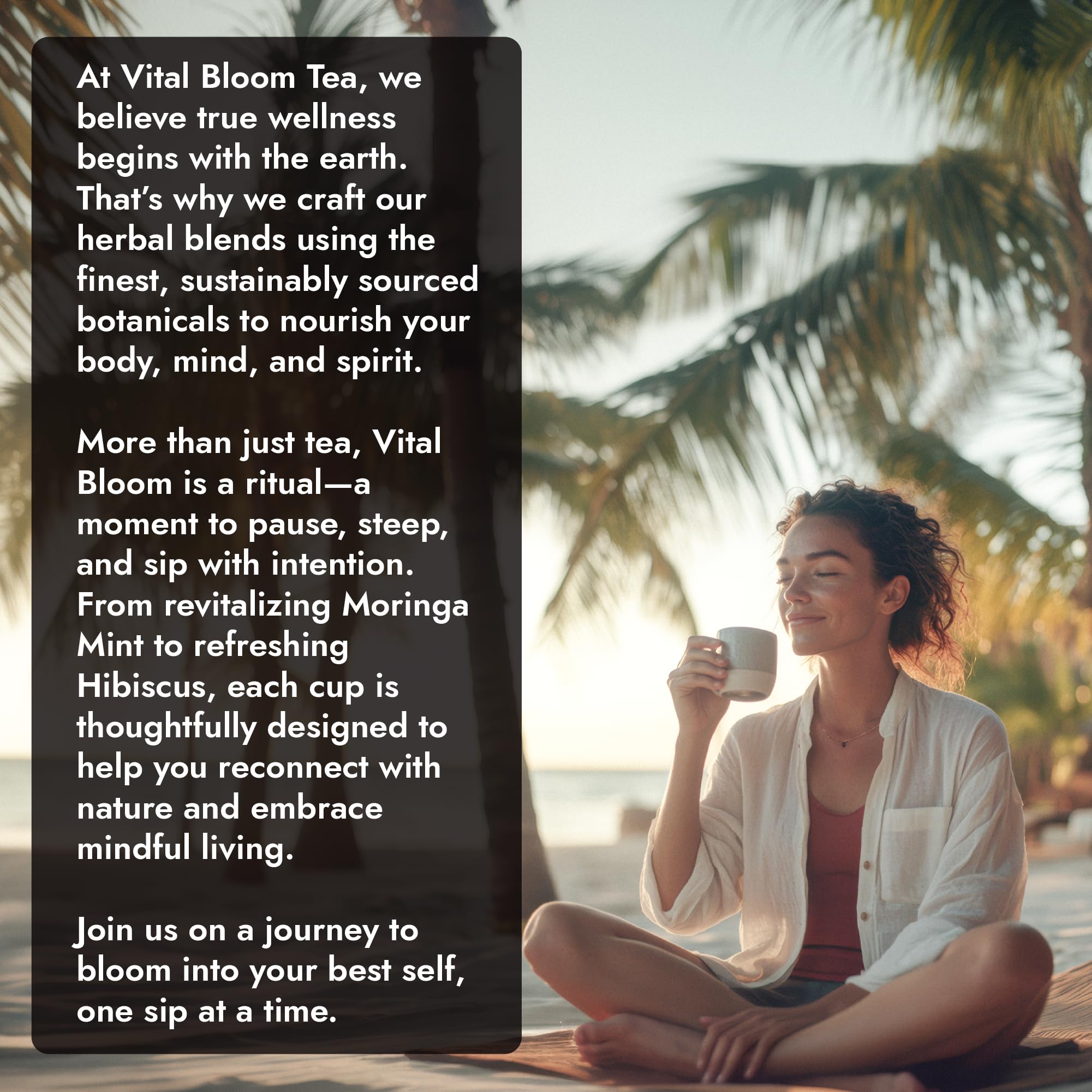 Vital Bloom Black Tea, 120 Count Tea Bags, Smooth, Flavourful, and Robust, Enjoy Hot or Cold Brew, Bleach Free Tea Bags, Non GMO (Free Bamboo Tongs Included)