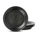 Stone Lain Orbit 4-Piece Dinner Plate Set Stoneware, Charcoal