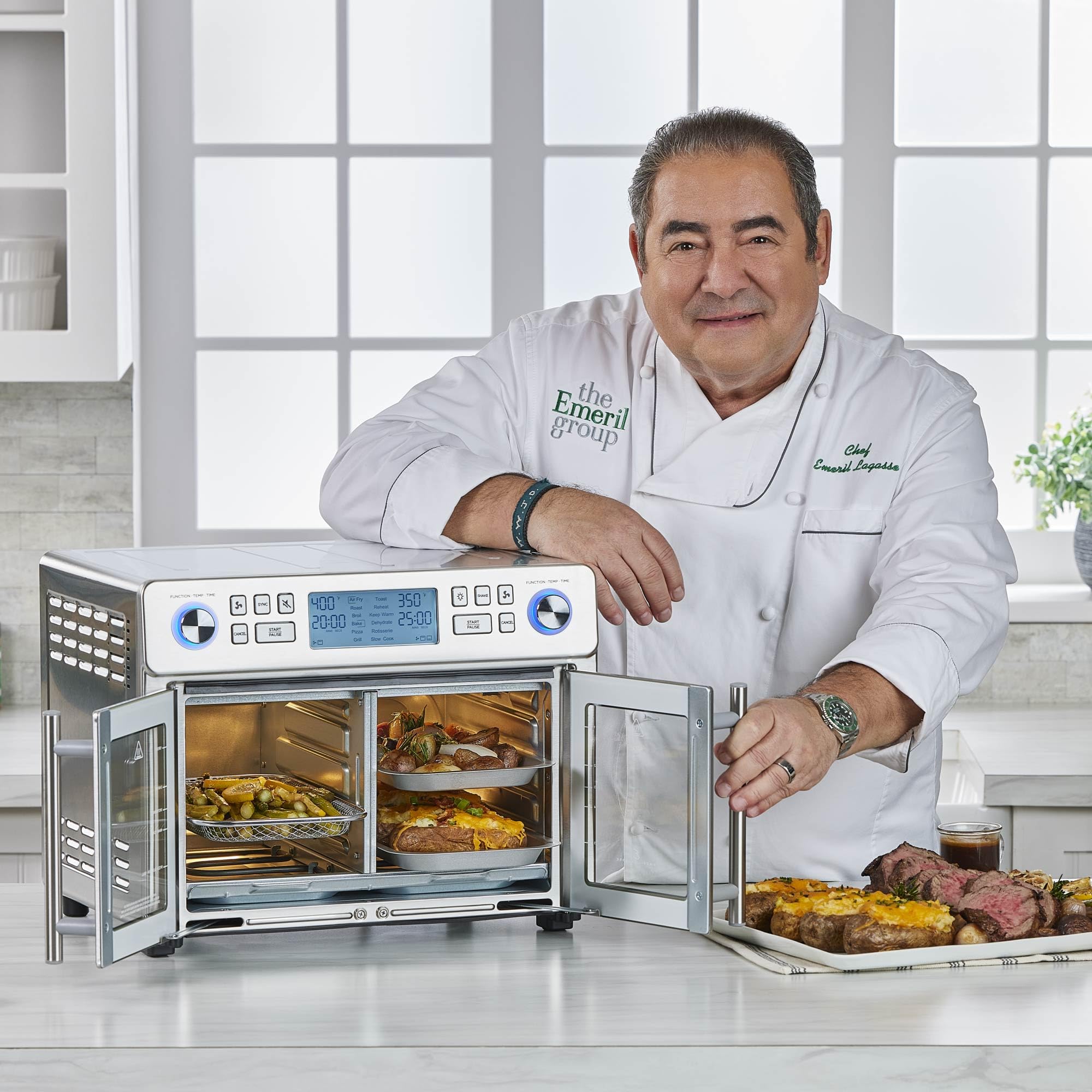Emeril Lagasse Dual Zone Technology 25QT Air Fryer Oven