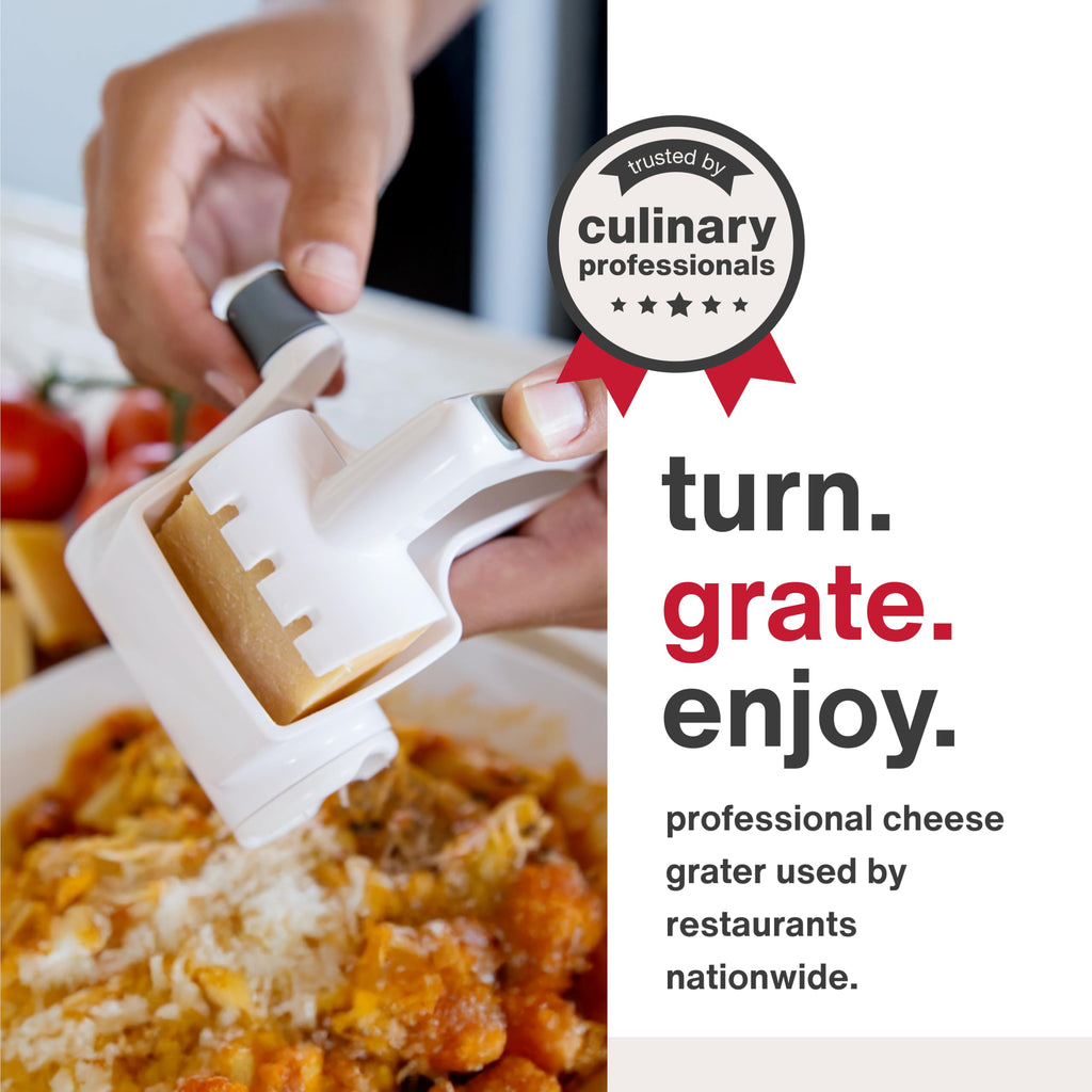 Zyliss Classic Rotary Cheese Grater - NSF Restaurant Certified