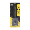 Brush Research BC21412 FLEX-HONE®, 2-1/4" (57.2mm) Diameter, 120 Grit, Silicon Carbide, For Mild Steel, Stainless Steel, Cast Iron and Softer Ferrous Materials
