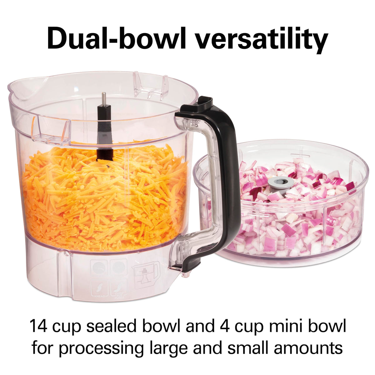 Hamilton Beach Stack & Snap 14 Cup Food Processor and Vegetable Chopper