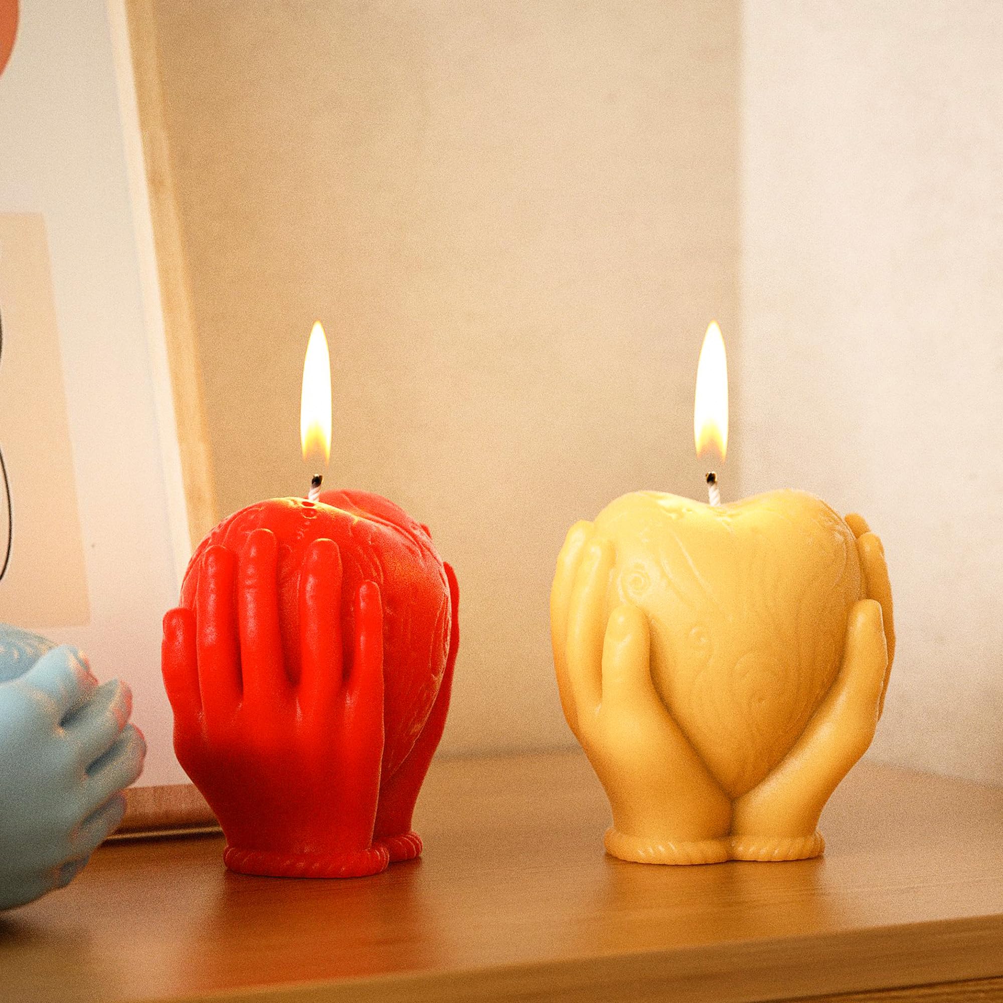 Valentine Heart Silicone Mold - Resin Casting & Candle Making - Home Decor 3D Animal Molds