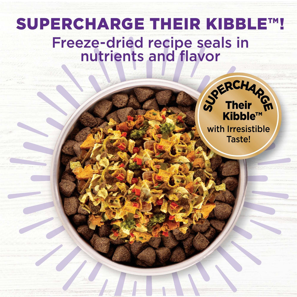 Wellness Bowl Boosters Digestive Health Dog Food Topper with Freeze Dried Pieces for Small, Medium, and Large Breeds, Sensitive Stomach, Grain Free, Natural, Chicken Recipe, 4 oz Bag