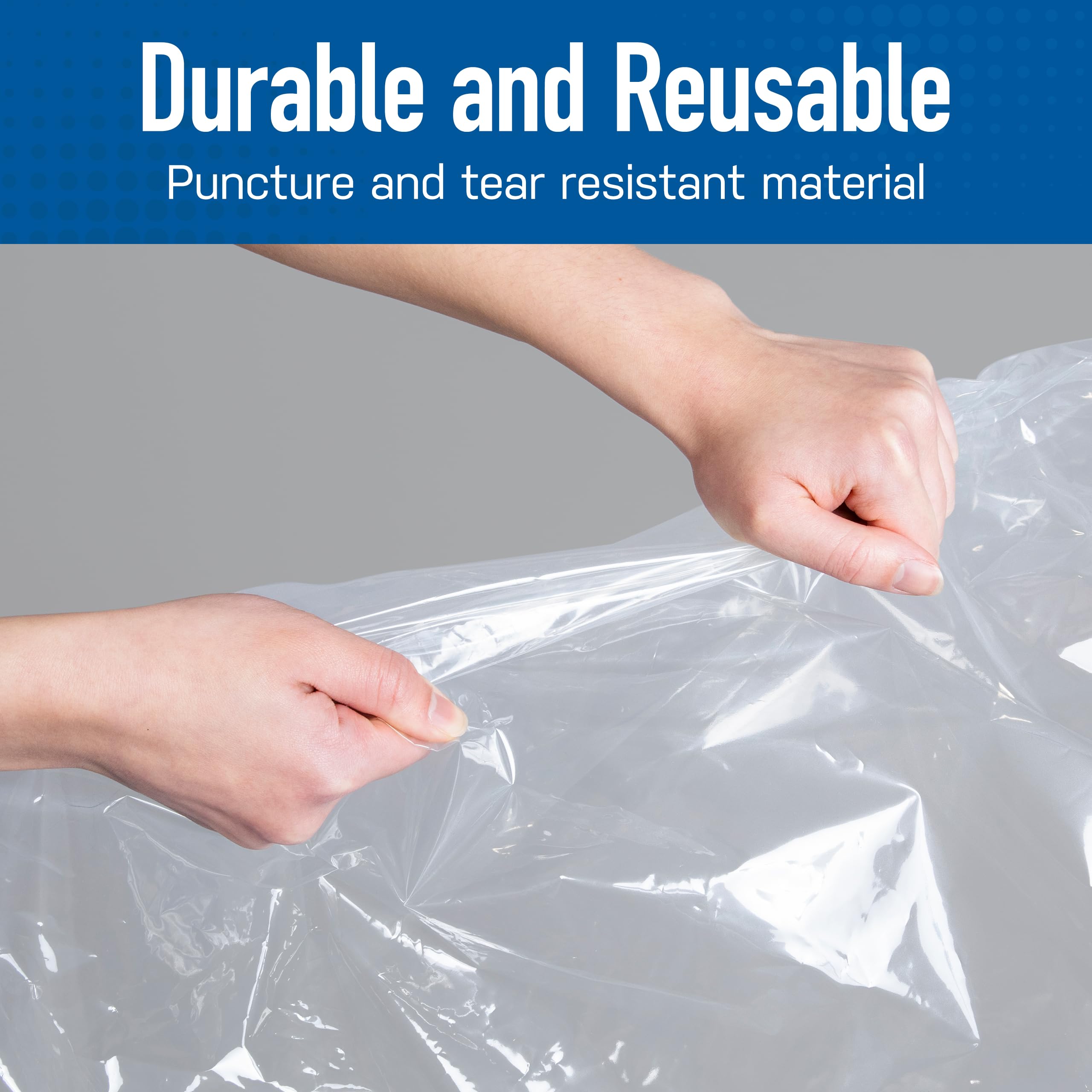 Spacesaver Jumbo Vacuum Storage Bags for Comforters, Blankets & Clothes – Vacuum Sealed Compression Bag with Hand Pump – Space Saver Storage Bag for Bedding, Moving, Travel & Organization (5 Pack)
