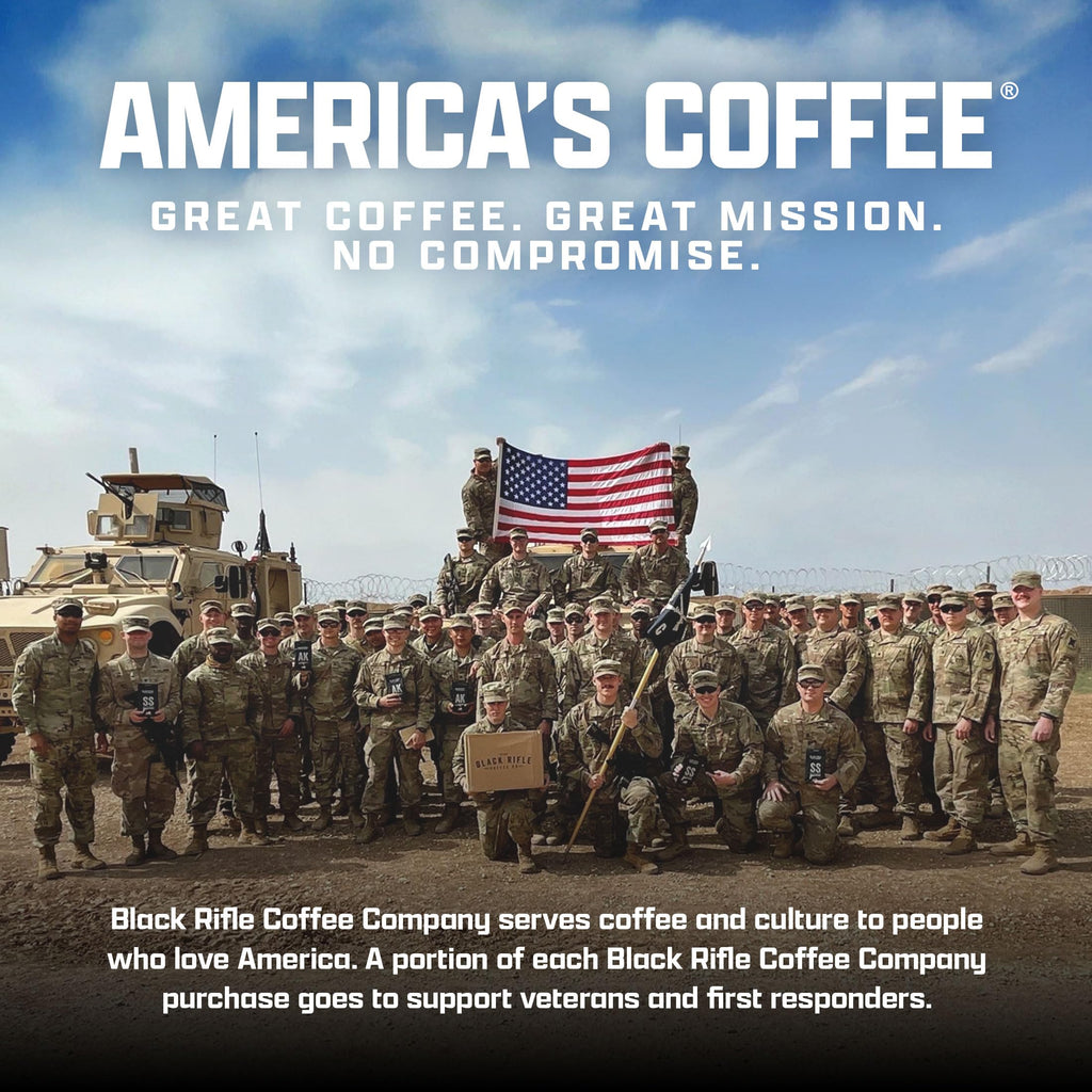 Black Rifle Coffee Medium Roast K Cup Coffee CAF 12 Count