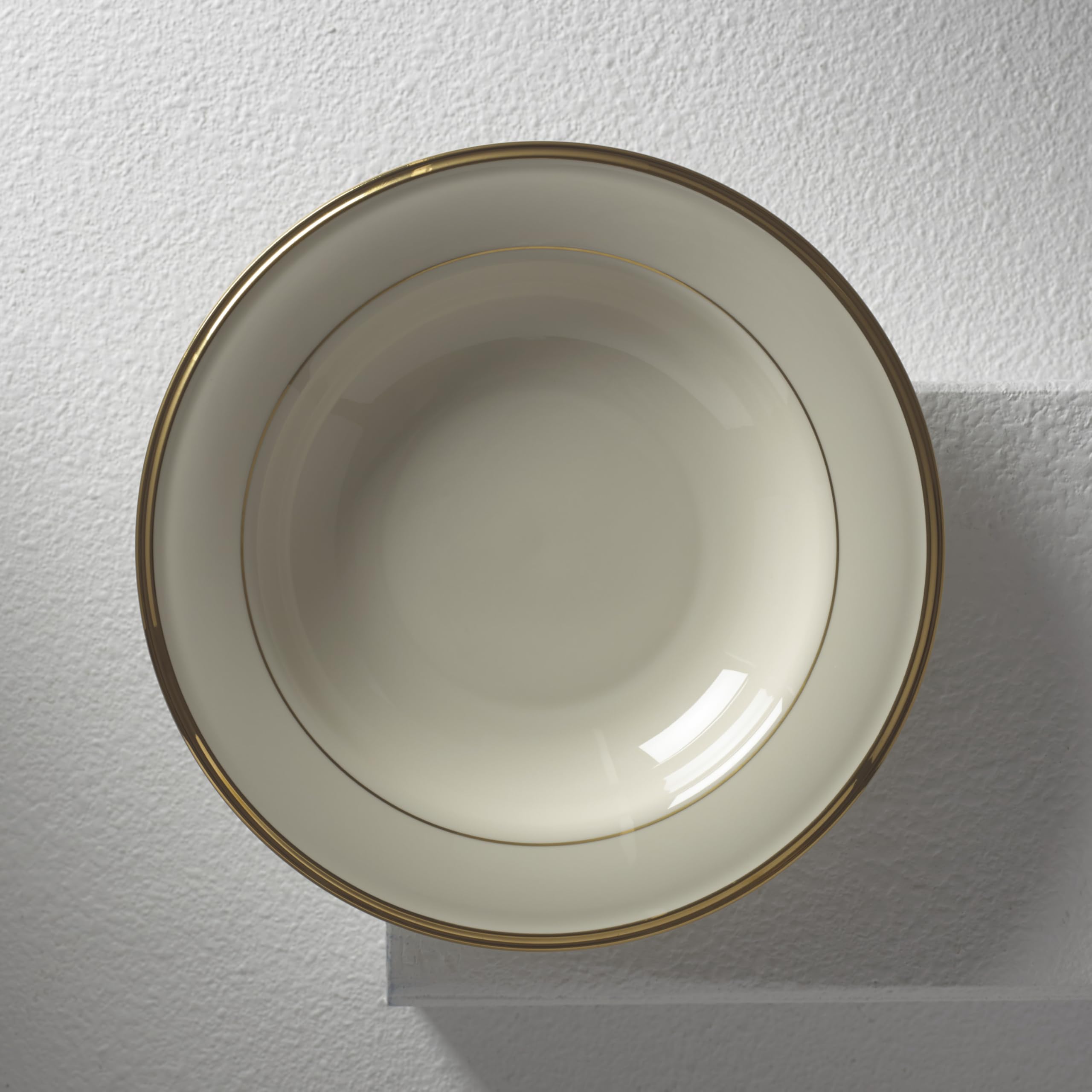 Lenox 6073977 Eternal Rimmed Bowl 1-Piece, Porcelain