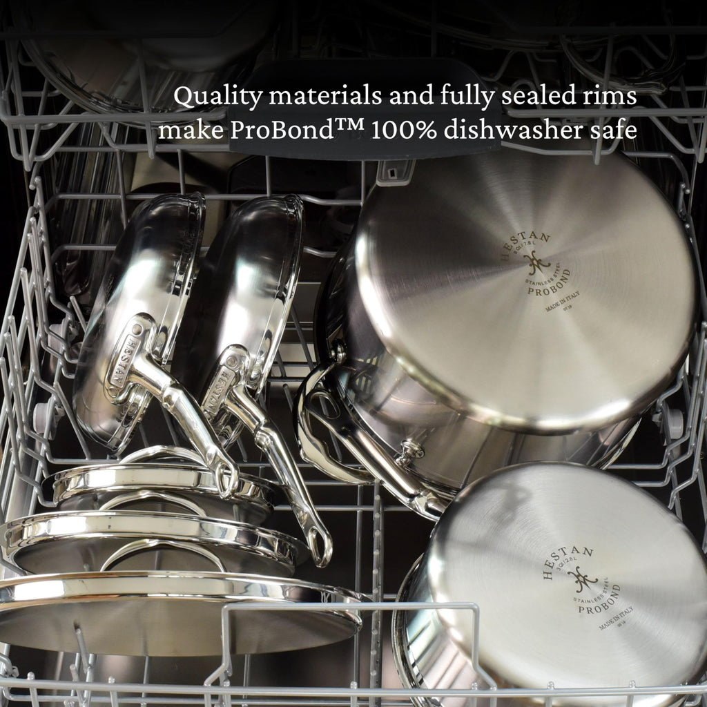 Hestan ProBond Forged TITUM - Professional Clad Stainless Steel, Nonstick, Frying Pan, (12.5-Inch), Induction Compatible, Made without PFOAs