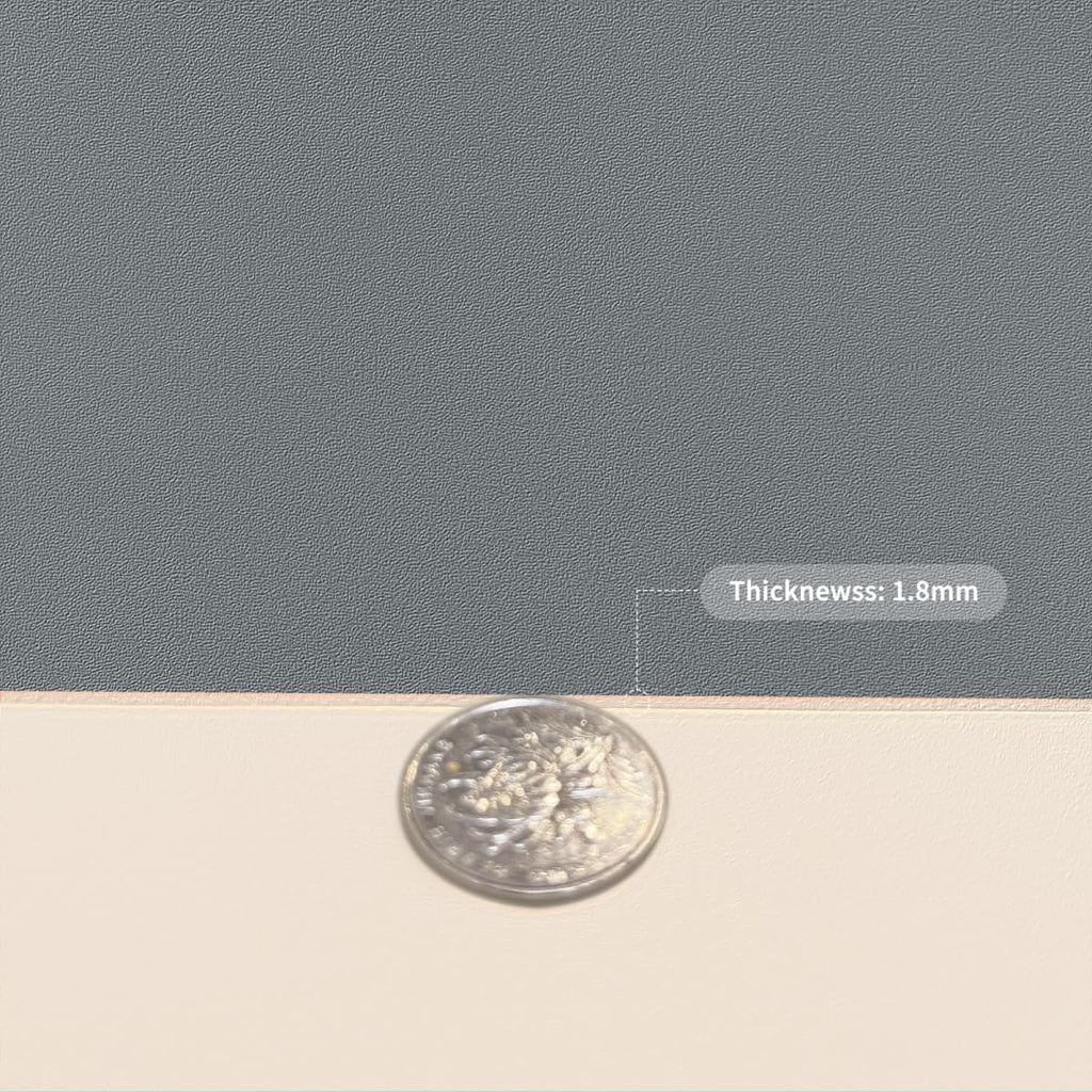 Zinkooat Leather Dresser Cover,1.8mm Thick,14x90 Inch,Dresser Protector Top,Dresser Top Protector,Dresser Cover Top,Dresser Top Cover,Dresser Cover Top for Bedroom.(Beige+Light Gray,14x90)