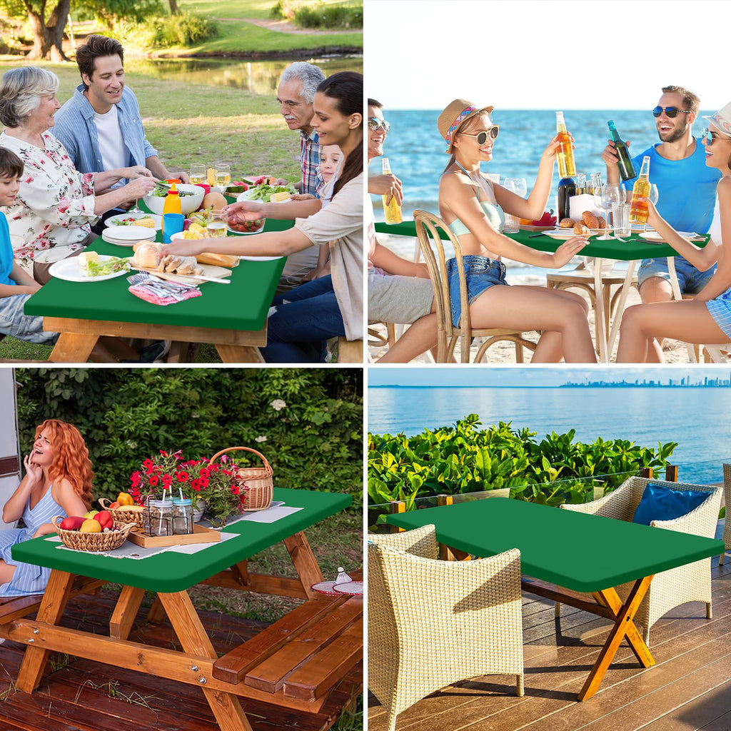 homing Rectangle Table Cloth Cover 8 Foot Elastic Fitted Tablecloth