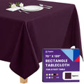 Gee Di Moda Rectangle Tablecloth - 70 x 120 Inch Royal Blue Table Cloth for 6 or 8 Foot Rectangle Tables - Heavy Duty Washable Fabric - for Holiday Party, Dinner, Weddings, Baby Shower & Events