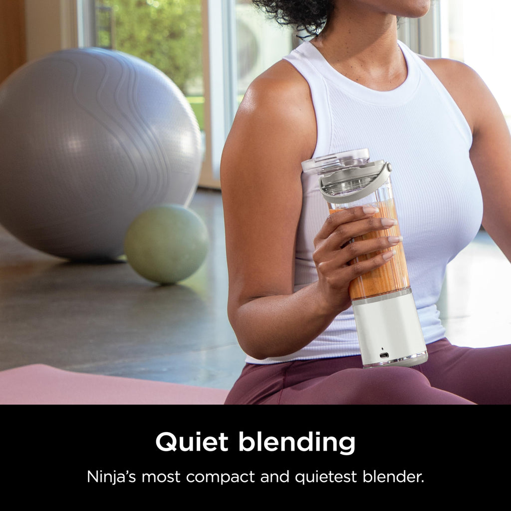 Ninja Blast Two-Pack Portable Blender, 18oz, Peach & Stone, BC155PS