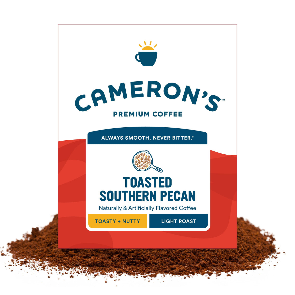Cameron's Coffee Roasted Whole Bean Coffee, Scandinavian Blend, 28 Ounce