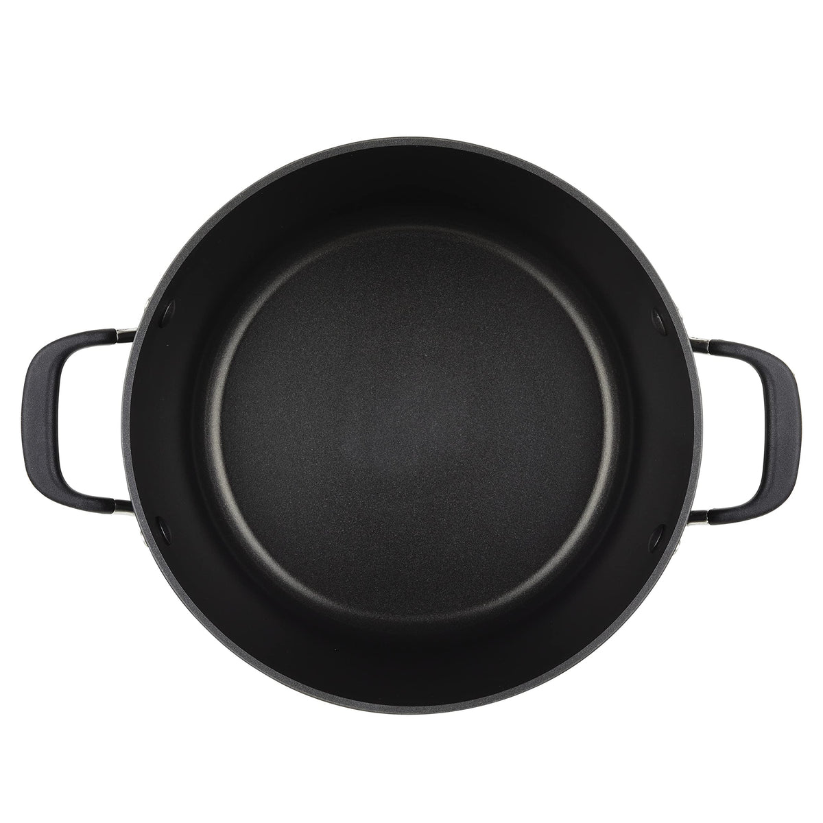 KitchenAid Hard Anodized Nonstick Stock pot with Lid, 8-Quart, Onyx Black