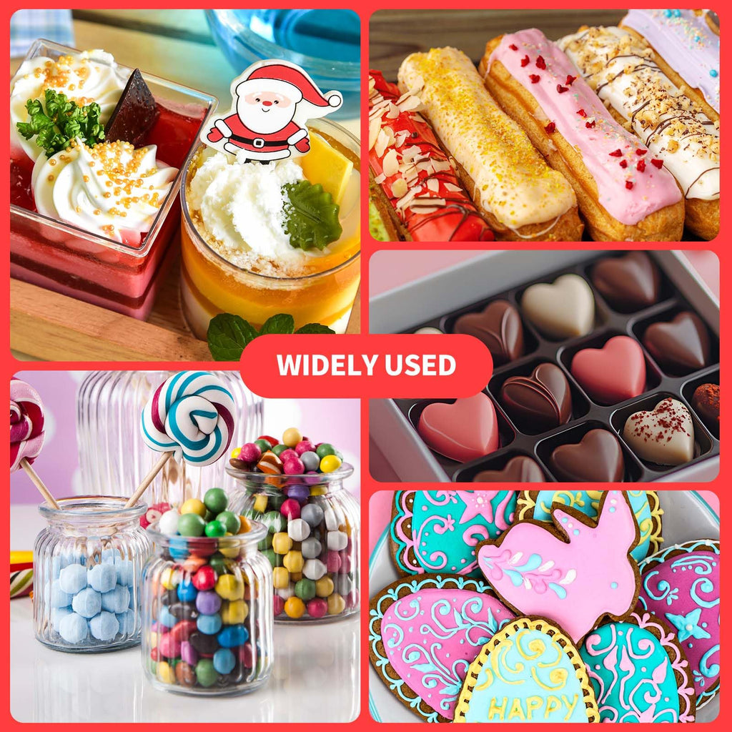 16 Colors Oil Based Food Coloring, 15ml Vibrant Colors for Baking