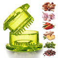 NexTrend Garlic Twister 4th Gen, green manual garlic mincer for ginger, herbs and nuts