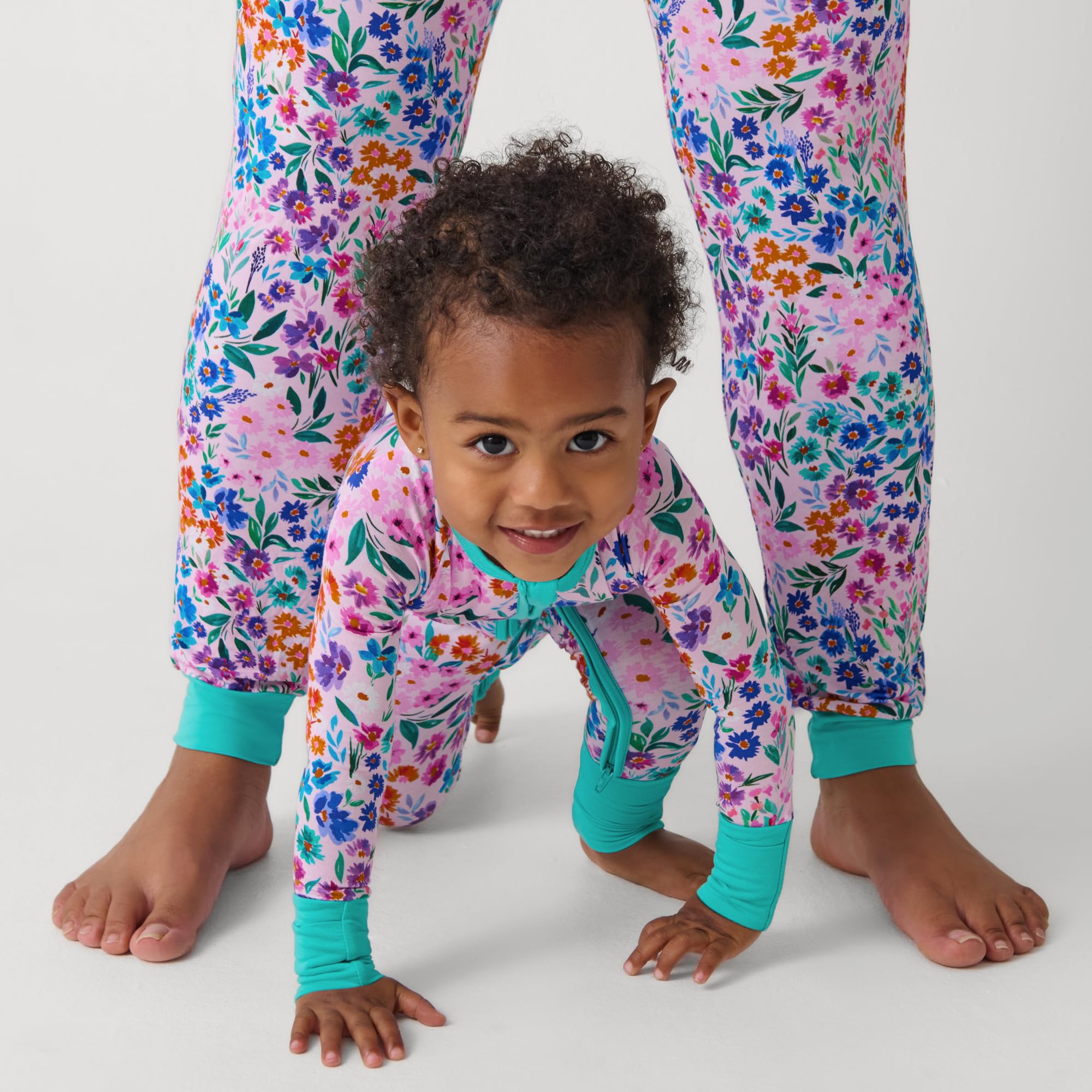 Little Sleepies Baby Pajamas, Sweet Pea, Newborn