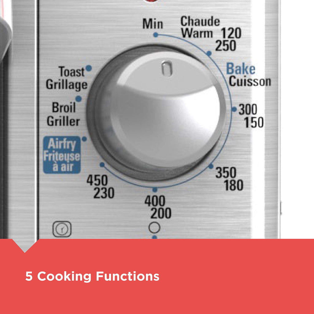 BLACK+DECKER XL 8-Slice Air Fry Toaster Oven, 5-in-1