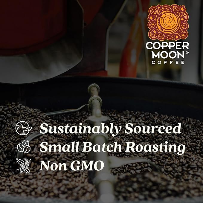 Copper Moon Single Serve Coffee Pods for Keurig K-Cup Brewers, Medium, Strong and Dark Roast, Variety Pack Gift Box with Stargazer, Blast Off and Dark Sky Blend, 36 Count