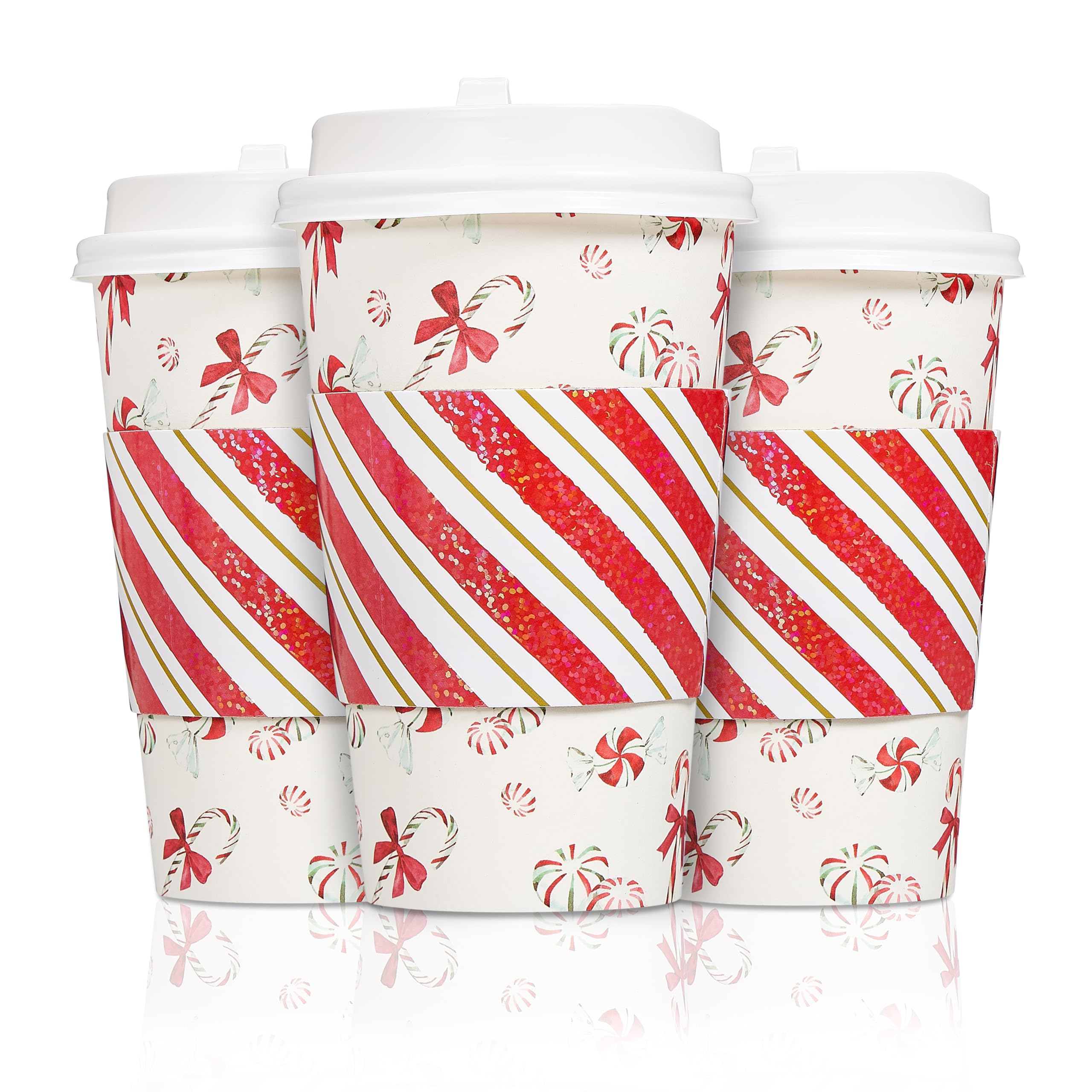 Papyrus Disposable Tabletop Dinnerware Set - Elegant and Sturdy Disposable Cups for Any Occasion, Holiday, Cups