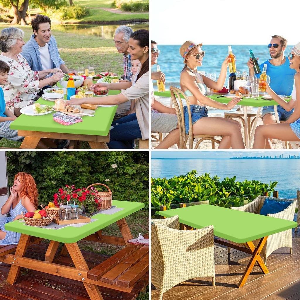 homing Rectangle Table Cloth Cover 6 Foot Elastic Fitted Tablecloth