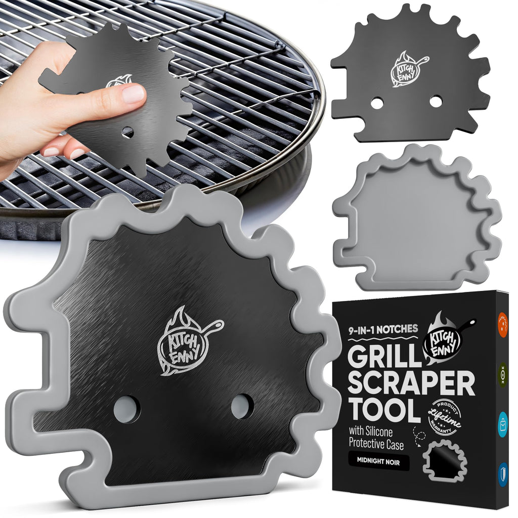 KITCHENNY Bristle-Free Grill Scraper Gadget for Dads Who Like Grilling and Have Everything