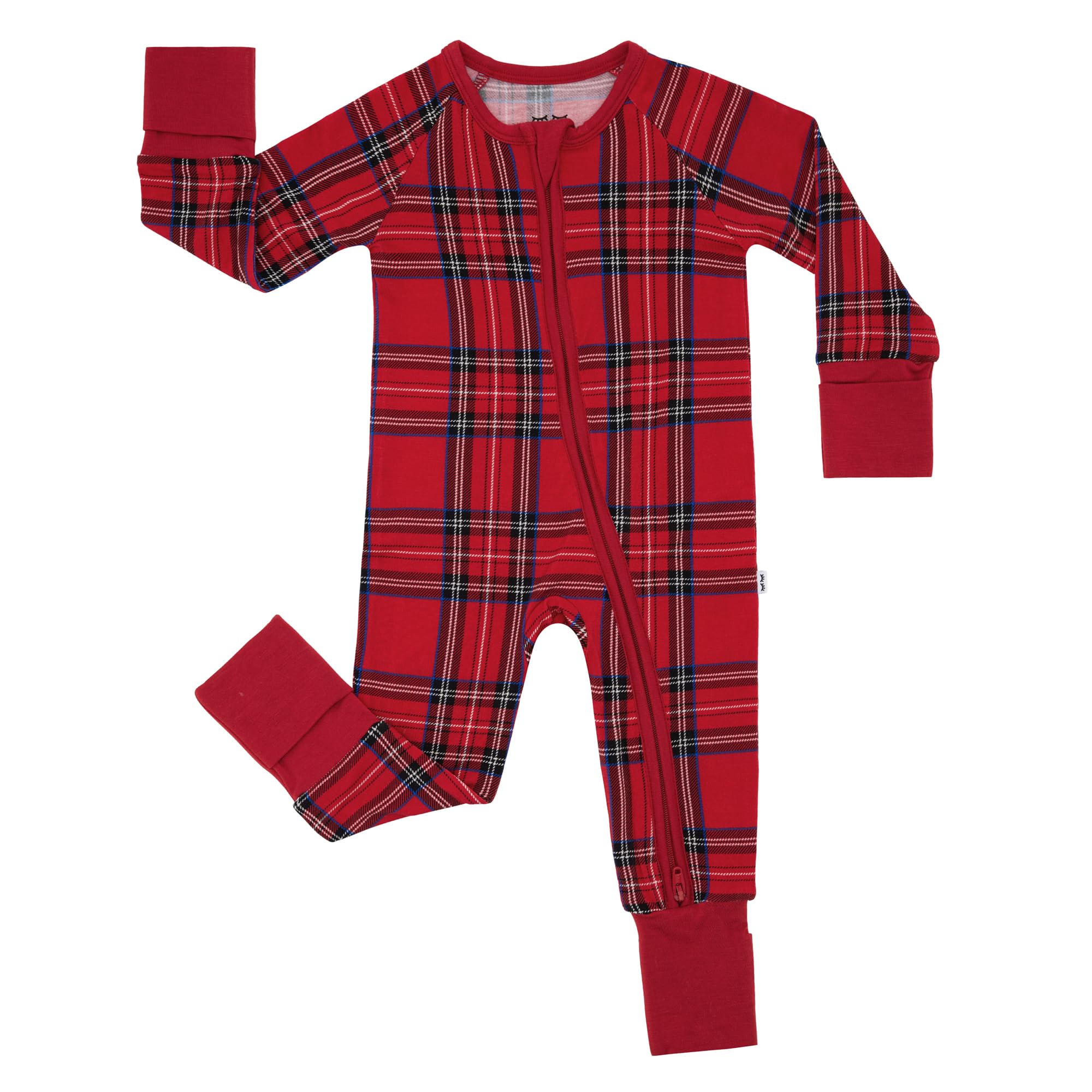 Little Sleepies Baby Christmas Pajamas, Holiday Plaid, 3-6 months