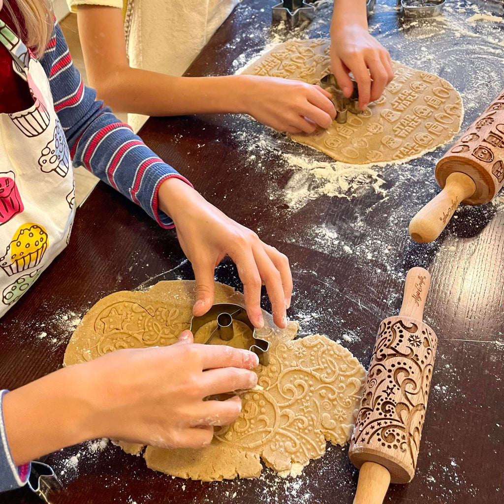 EGYPT HIEROGLYPHS EMBOSSING ROLLING PIN LASER ENGRAVED ROLLING PIN for EMBOSSED COOKIES GIFT for FRIEND