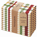Urban Villa Cloth Napkins Cotton 20x20 (Set of 12) Check Print