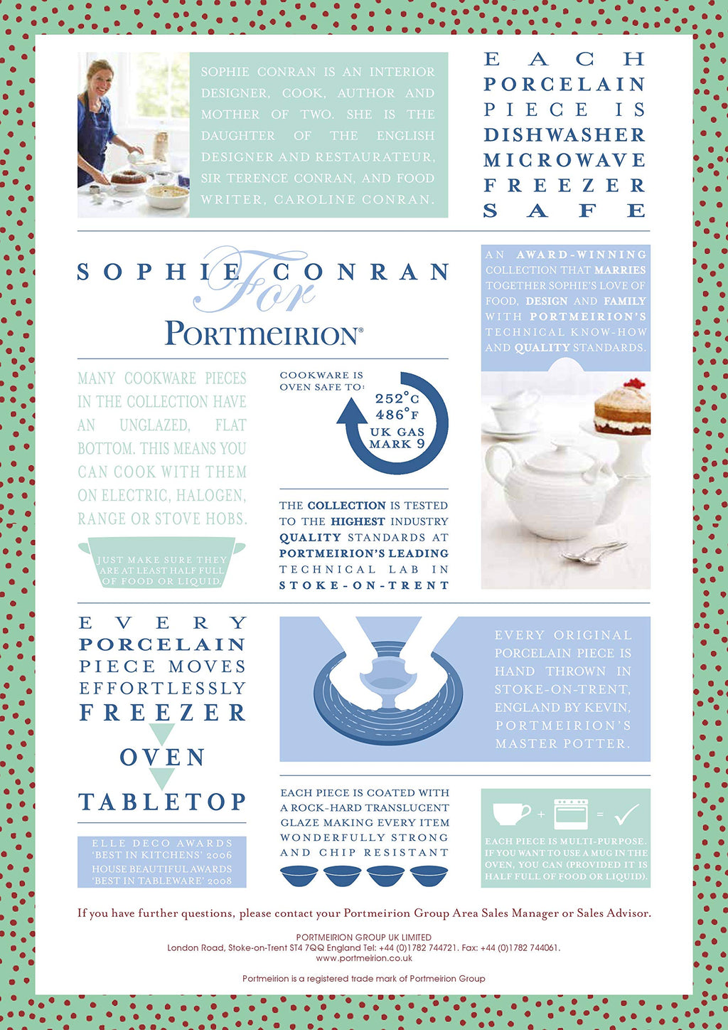 Portmeirion Sophie Conran White Coupe 12-Piece Dinnerware Set
