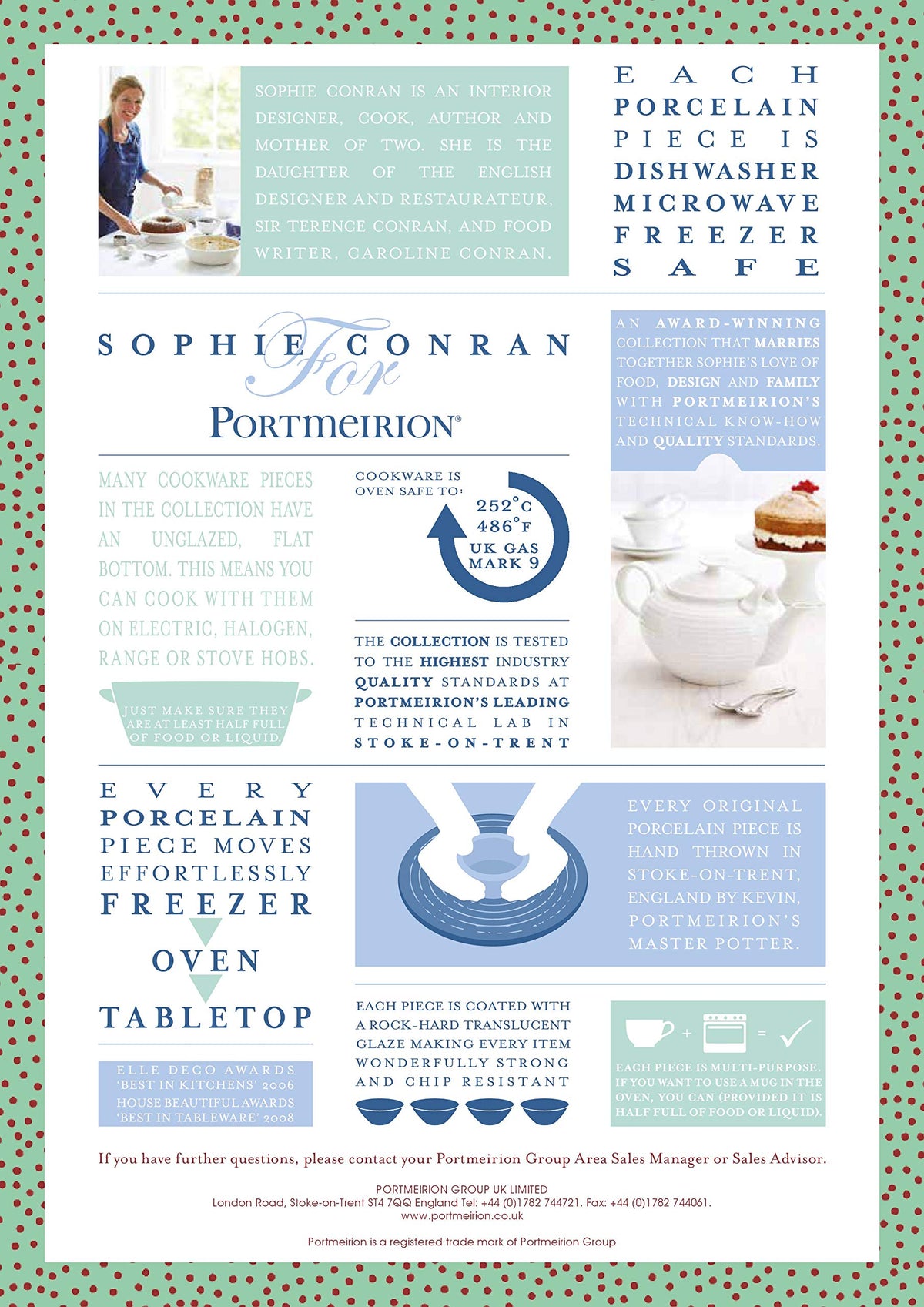 Portmeirion Sophie Conran White Coupe 12-Piece Dinnerware Set
