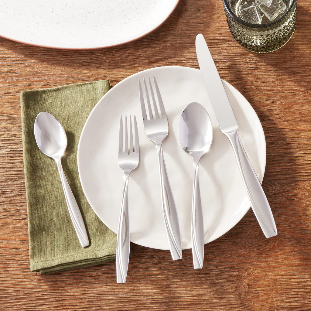 Oneida Camlynn 20-Piece 18/0 Silverware Set for 4, Flatware