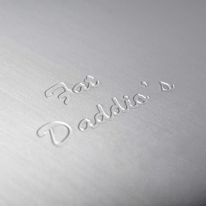 Fat Daddio's Anodized Aluminum Round Cake Pans, 2 Piece Set, 4 x 3 Inch